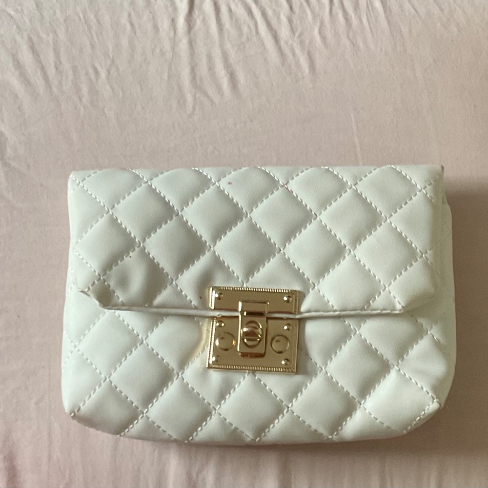 White purse